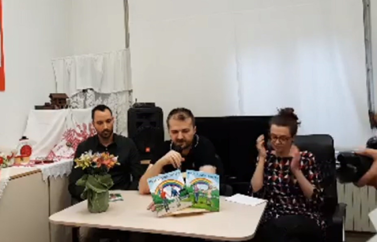 VIDEO U Sisku je održana promocija gay slikovnice, iz publike provocirali pitanjima