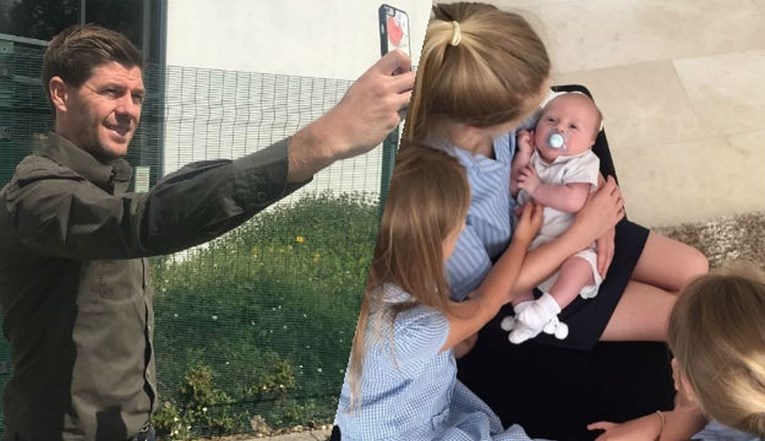 FOTO "Ovo je odvratno": Steven Gerrard fotkom svojih kćeri i sina razbjesnio Britance