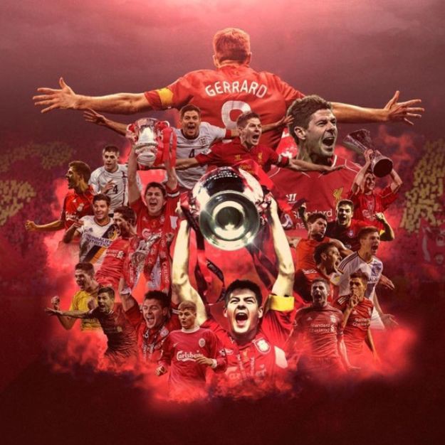 Gerrard je otišao u penziju ovom sjajnom slikom i pismom