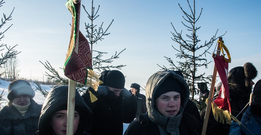 U Sibiru je temperatura -50, ali djeca svejedno idu u školu