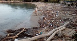 EKOCID NA VISU Najljepša plaža Europe zatrpana smećem