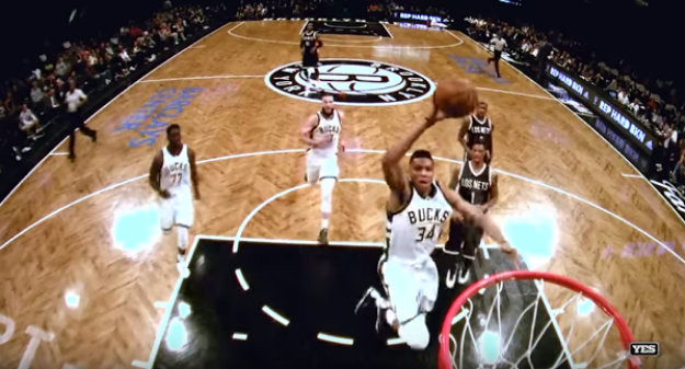 Video dana: Magic Giannison ruši kameru monstruoznim zakucavanjem