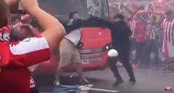 VIDEO Žestoki sukob navijača i policije u Španjolskoj
