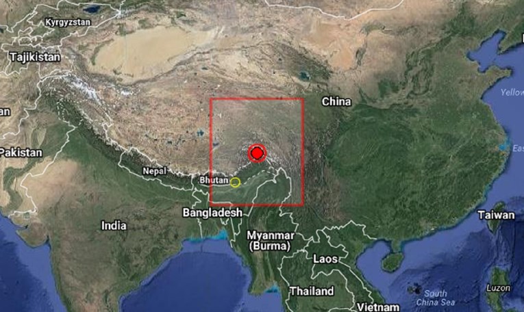 Potres jačine 6,3 stupnja po Richteru pogodio Tibet