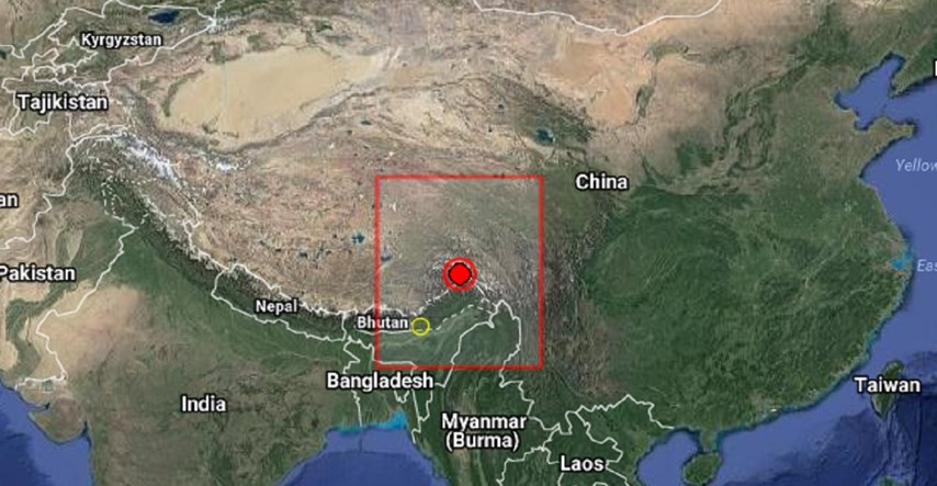 Potres jačine 6,3 stupnja po Richteru pogodio Tibet