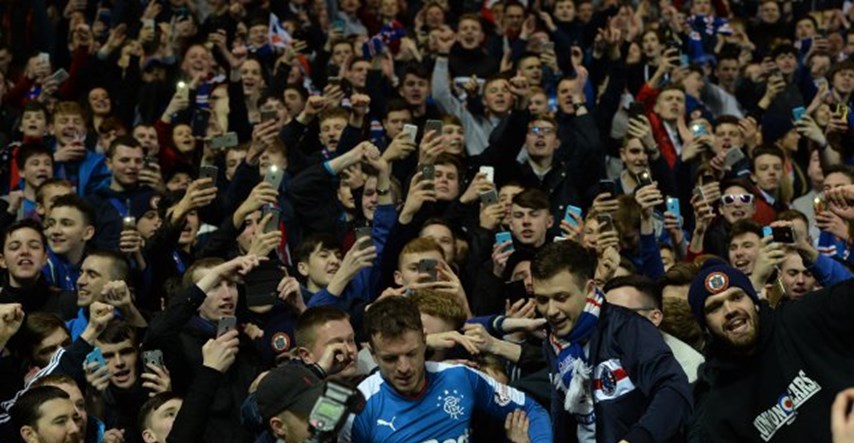 Ludnica u Glasgowu, Rangersi nakon četiri godine u prvoj ligi: Pogledajte slavlje na Ibroxu