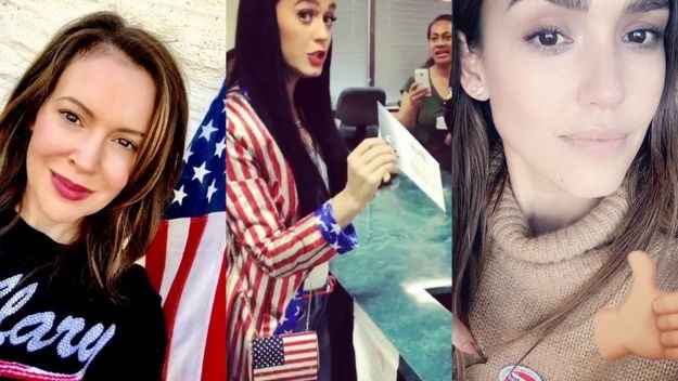FOTO Poznati Amerikanci izašli na birališta - i pobrinuli se da svi to vide