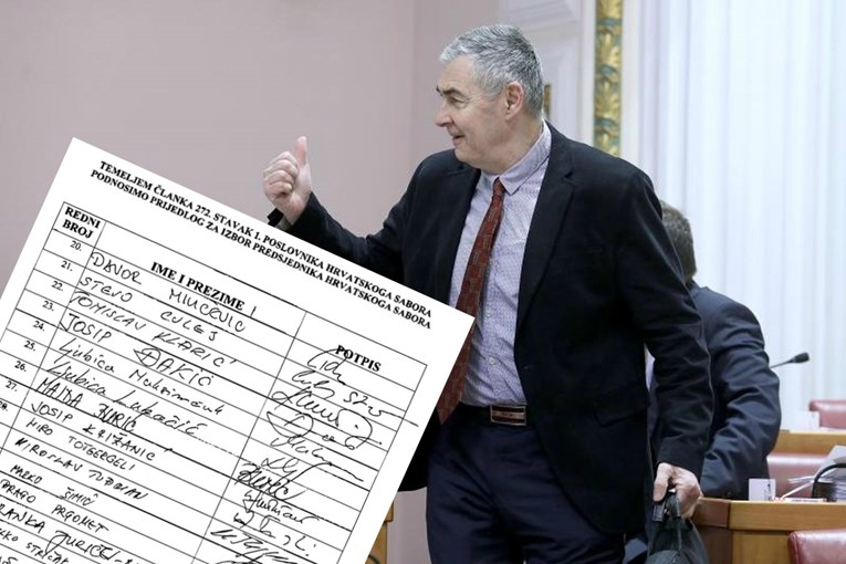 FOTO Glasnović i Pupovac zajedno čuvaju HDZ na vlasti, pogledajte tko je sve potpisao novu većinu