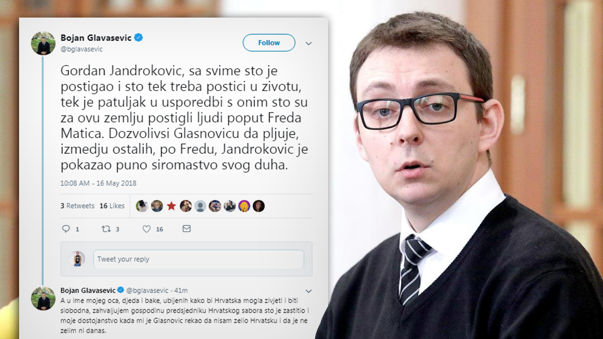 Glavašević nazvao Jandrokovića patuljkom
