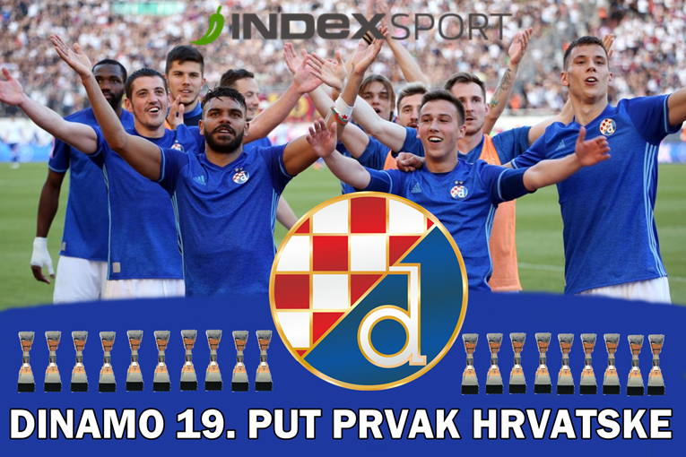 DINAMO JE PRVAK HRVATSKE Slavonci mu donijeli 19. titulu