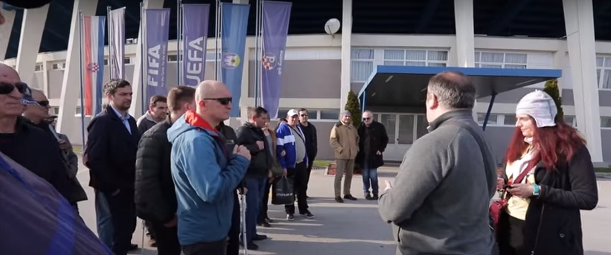 Dinamo organizirao obilazak stadiona za slijepe i slabovidne navijače