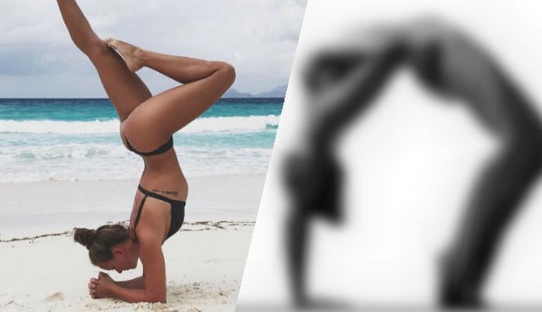 VIDEO Žena najboljeg srpskog plivača snimala se kako gola vježba jogu