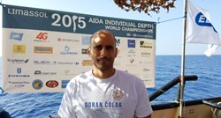 Goran Čolak nacionalnim rekordom uzeo srebro na Svjetskom prvenstvu u ronjenju u dubinu