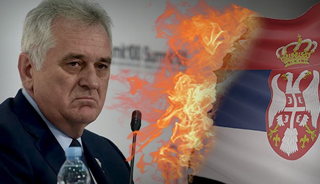 Snimka spaljivanja srpske zastave u BiH zgrozila Beograd, odmah oštro reagirali