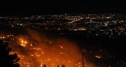 VIDEO, FOTO Opet gorjelo iznad Splita, vatrogasci i kiša obranili kuće u Rupotinama
