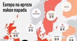 INFOGRAFIKA Uzbuna u Europi: Ove zemlje su proglasile visoki stupanj pripravnosti