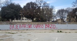 U Splitu već danima traje rat komunalaca i nepoznatog autora grafita. Oni prebrišu, on napiše ponovo