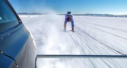 VIDEO Za Guinnessa: Vozio gotovo 200 km/h na skijama