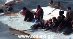 Među poginulim migrantima i dijete: Pogledajte spašavanje iz uzburkanog mora