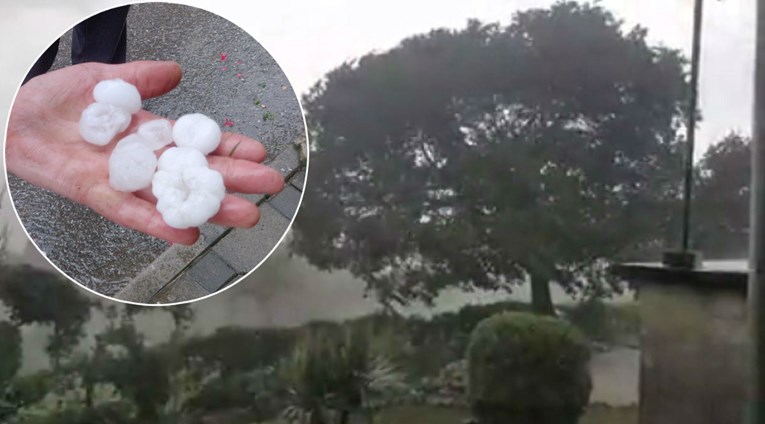 VIDEO, FOTO Istru pogodile oluje, u Zagorju pala tuča veličine jajeta, ali najgore se očekuje danas