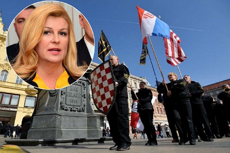 Kolinda nakon sto godina osudila fašistički skup u Zagrebu pa napala medije jer pišu o tome