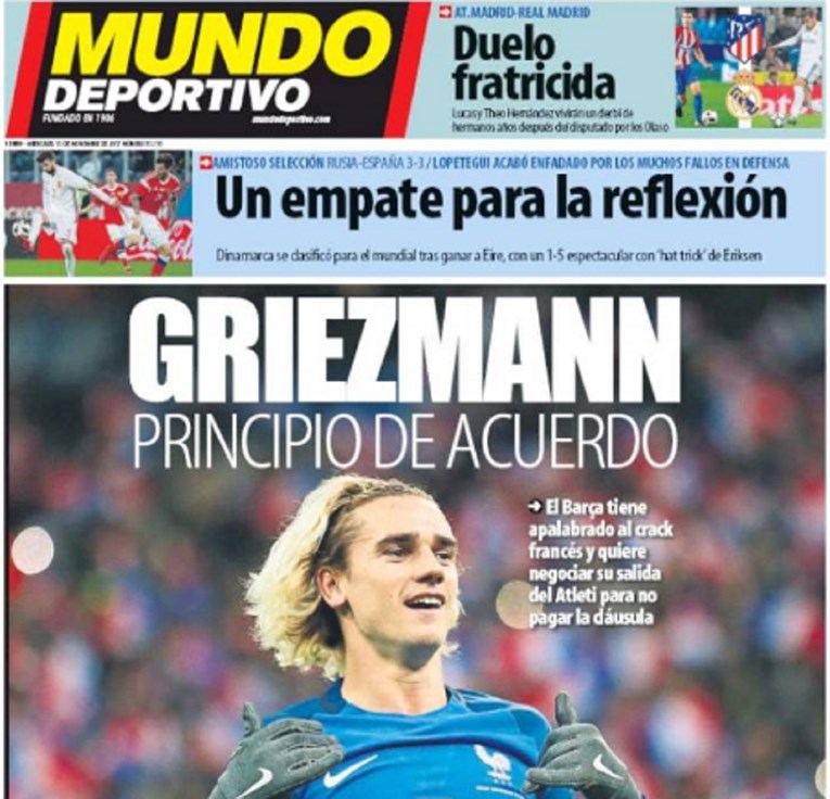 Griezmann od ljeta Barcin za 100 milijuna eura: Španjolci tvrde da je posao dogovoren