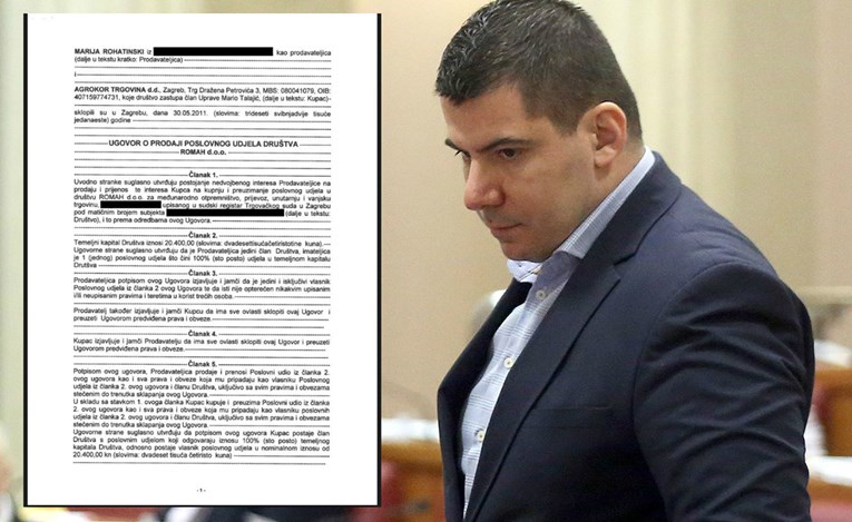 GRMOJA POKAZAO DOKUMENT "Rohatinski je lagao, Todorić je firmu njegove žene platio 3,85 milijuna kuna"