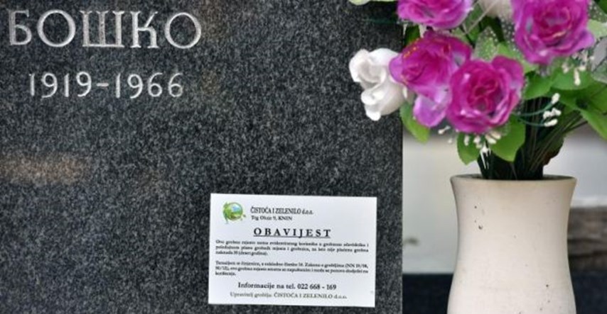 Knin ne želi iz grobova izbaciti samo mrtve Srbe, ostavili su obavijesti i na 65 katoličkih grobnica