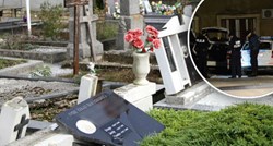 Pijana djevojka demolirala groblje u Okučanima, ispisala i grafit
