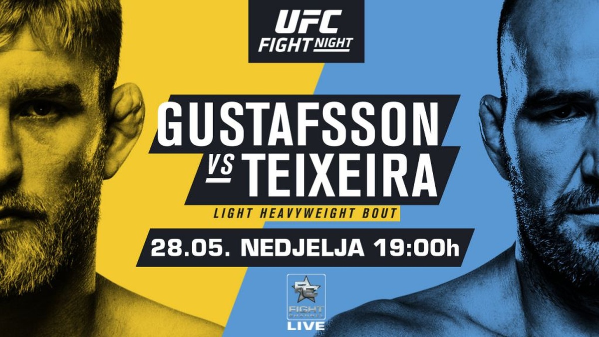 UFC je stigao u Švedsku: Gustafsson protiv Teixere, nastupi Veličkovića i Hadžovića