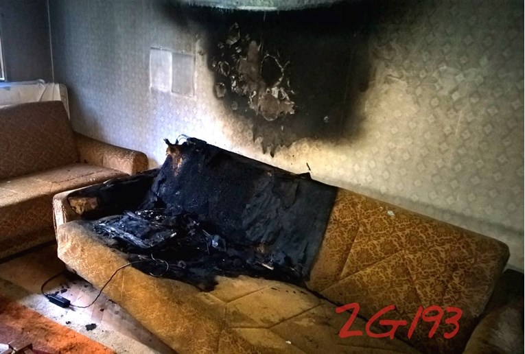 Vatrogasci objavili fotku koja pokazuje zašto nikad ne smijete puniti računalo na krevetu, podu...