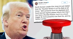 Trump je zaista ovo napisao: "Moj nuklearni gumb je veći od tvog. I radi."