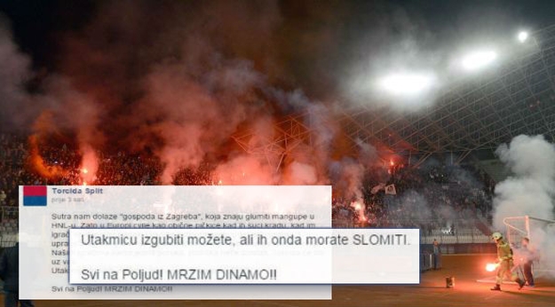 Nakon pritiska policije i medija Torcida izbrisala mržnju s Facebooka