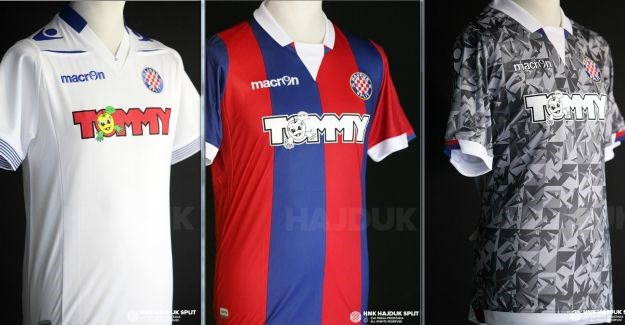 Pogledajte nove dresove Hajduka: Koji vam je najljepši?