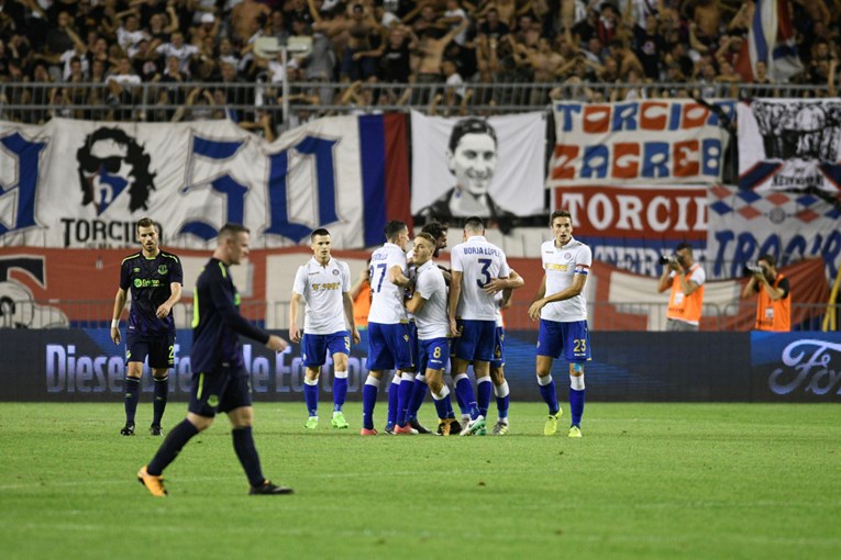 HAJDUK ISPAO IZ EUROPE Nevjerojatni golovi i promašeni penal protiv Evertona (1:1)