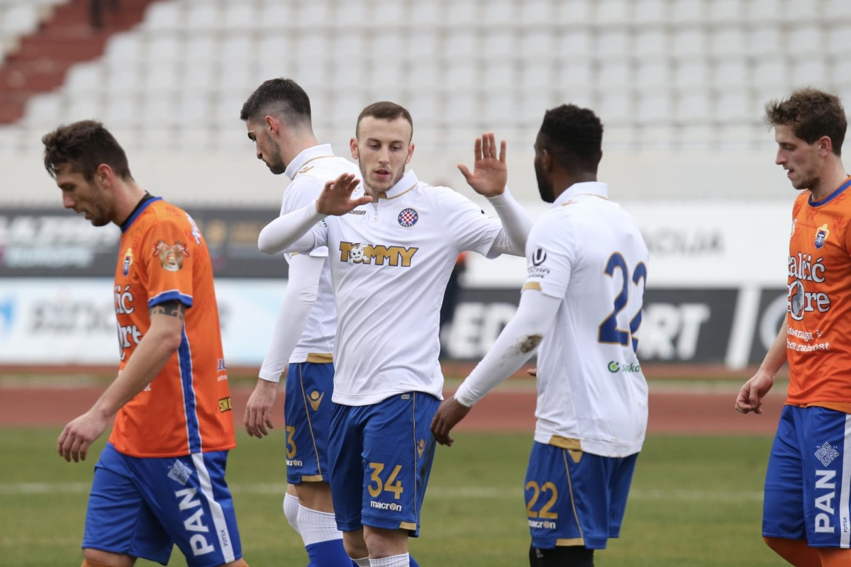 PET GOLOVA NA POLJUDU, ZABILI SAID I ALMEIDA Pogledajte prvu pobjedu Hajduka u 2018.