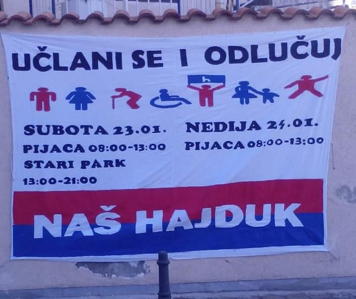 Opća mobilizacija Hajdukovih tisuća