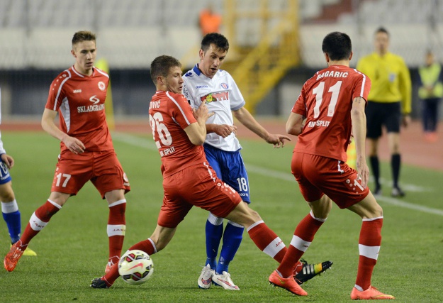 Hajduk ponovno nemoćan: Split na Poljudu u prvoj utakmici polufinala Kupa izvukao remi (1:1)