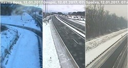 OPREZ U PROMETU Snijeg, kiša i poledica usporavaju promet u Gorskom kotaru
