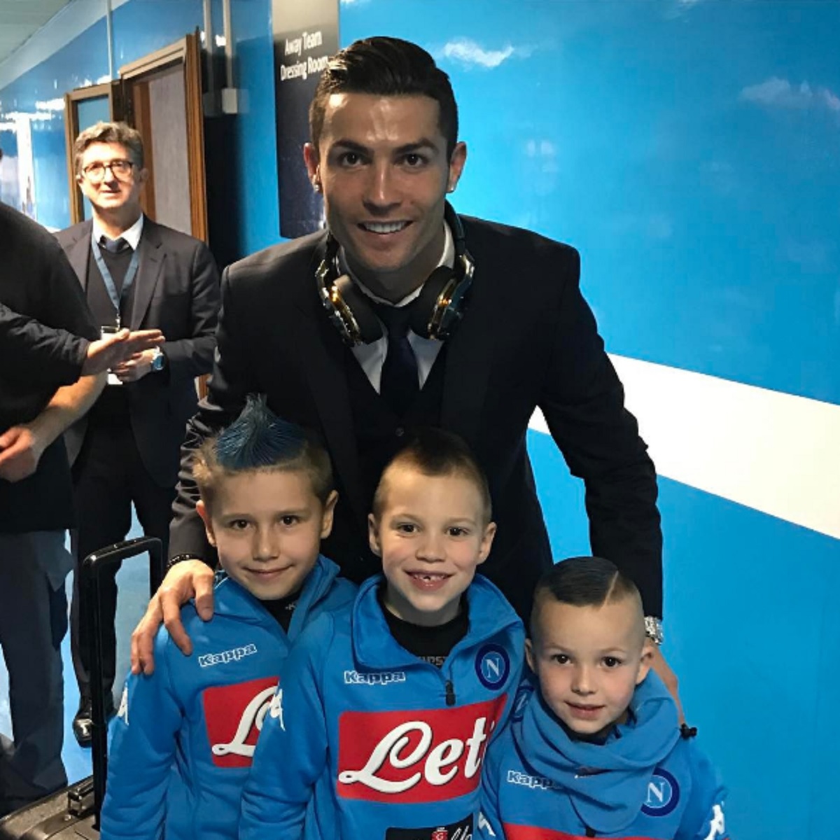 Sinovi žicali Hamšika: Tata, daj da se slikamo s Ronaldom