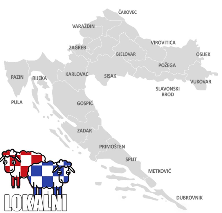 IZABERITE SVOJ GRAD Na jednom mjestu donosimo rezultate izbora u svih 128 gradova u Hrvatskoj