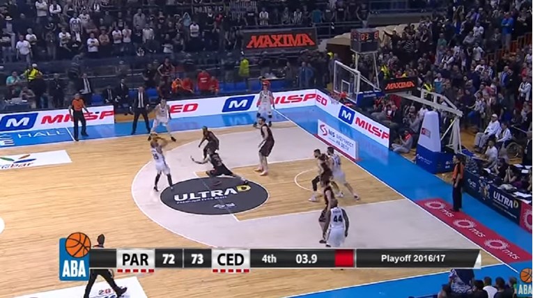 Usred Beograda Cedevita je imala sve, Partizan je bio na koljenima, a onda se dvije sekunde prije kraja dogodilo ovo