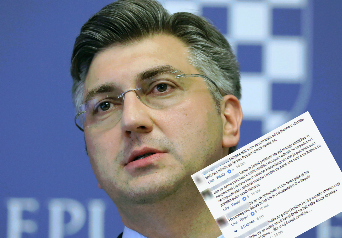 HDZ-ovci bijesni na Plenkovića zbog izbacivanja Hasanbegovića, svašta su mu napisali