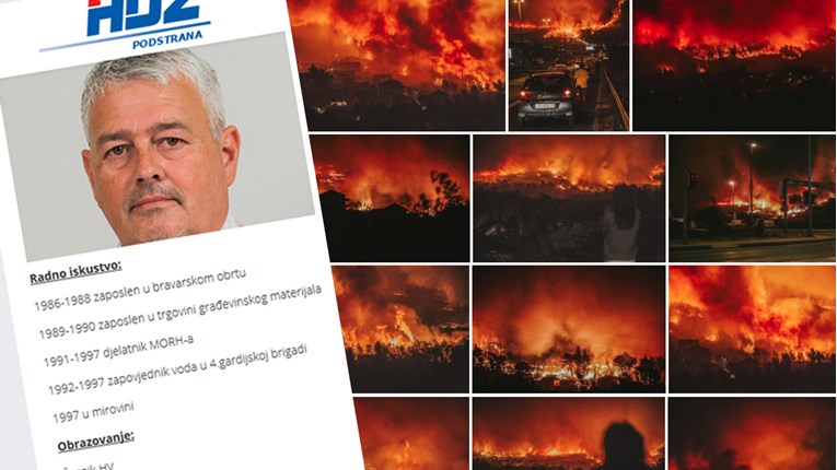 Omišanka snimila fotke požara koje su prenijeli svjetski mediji, a HDZ-ovac je napao: "Crniš državu"