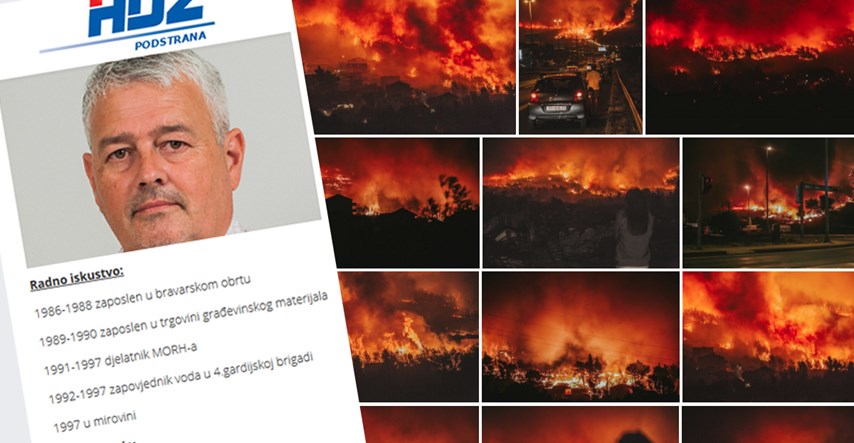 Omišanka snimila fotke požara koje su prenijeli svjetski mediji, a HDZ-ovac je napao: "Crniš državu"