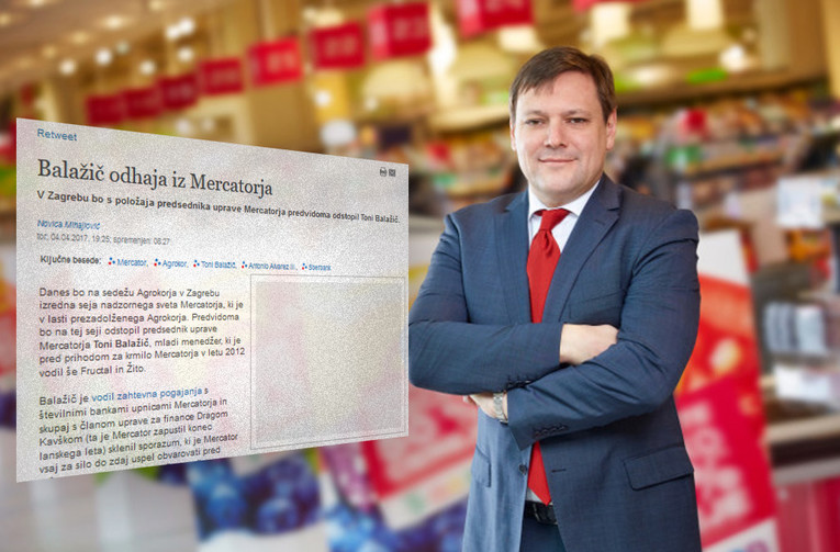 Delo: Odlazi šef Mercatora