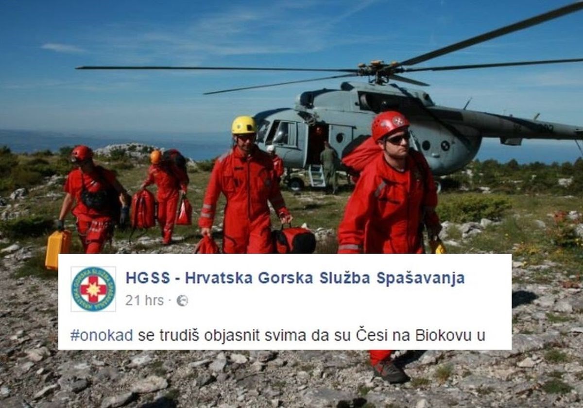 HGSS opet zakucao: "Ono kad ti Česi na Biokovu u japankama grandiozno otvore sezonu..."