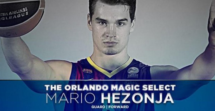 Povijesni draft za hrvatsku košarku: Hezonja peti pick, igrat će za Orlando!