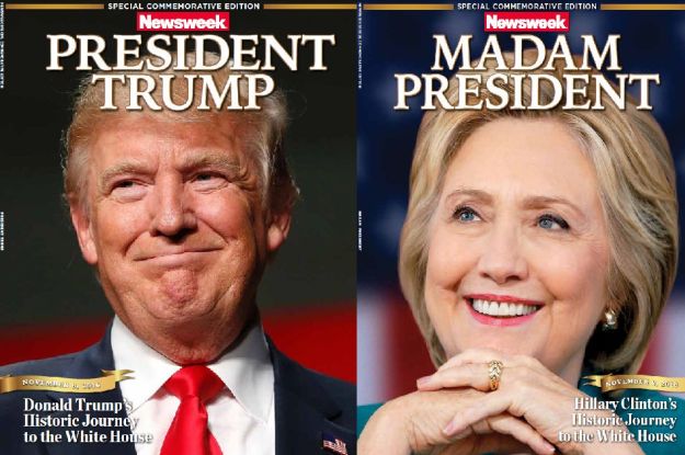 Teška blamaža američkog tjednika, uvjereni u pobjedu Clinton objavili knjigu "Madam president"