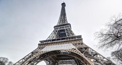Zbog snažnih naleta vjetra u oluji Eleanor zatvoren Eiffelov toranj